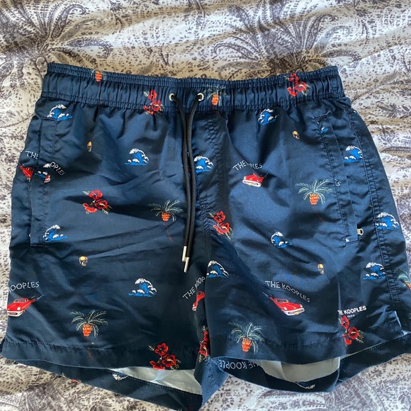 Men’s The Kooples Swim Trunks Size S